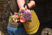 Load image into Gallery viewer, Hand-Woven Shopping Basket
