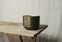Load image into Gallery viewer, Aluminium Pot, Brass Finish - Dia: 15cm, 18cm