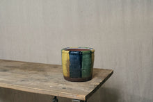 Load image into Gallery viewer, Earthy Bright Striped Pot - Dia: 11cm, 13cm, 15cm, 20cm