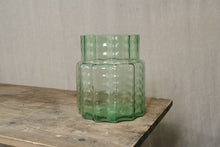 Load image into Gallery viewer, Panelled Glass Vase