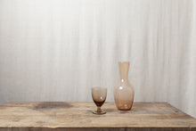 Load image into Gallery viewer, Soft Amber Hammered Carafe