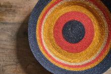 Load image into Gallery viewer, Seagrass Bowl - Navy, Red and Yellow