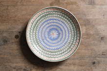 Load image into Gallery viewer, Green, Blue & Peach Handmade Plates