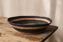 Load image into Gallery viewer, Seagrass Bowl - Rose, Navy and Green