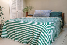 Load image into Gallery viewer, Block Printed Kantha Quilt