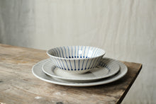 Load image into Gallery viewer, Navy Matchstick Dinnerware
