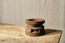 Load image into Gallery viewer, Reclaimed Wood Candle Holder