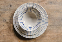 Load image into Gallery viewer, Navy Matchstick Dinnerware