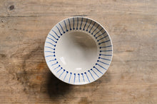 Load image into Gallery viewer, Navy Matchstick Dinnerware