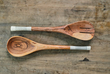 Load image into Gallery viewer, Walnut Wood Salad Servers