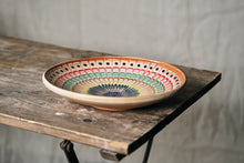 Load image into Gallery viewer, Peach & Green Handmade Serving Plate