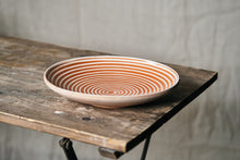 Load image into Gallery viewer, Peach Swirl Serving Plate