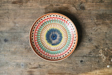 Load image into Gallery viewer, Peach & Green Handmade Serving Plate