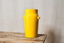 Load image into Gallery viewer, Confit Yellow Ceramic Vase