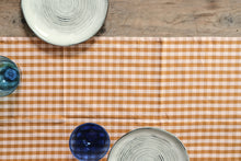 Load image into Gallery viewer, Ginger Gingham Table Runner
