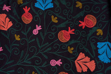 Load image into Gallery viewer, Suzani Throw - Navy Blue