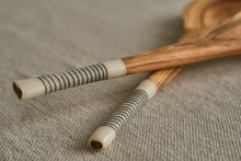 Load image into Gallery viewer, Walnut Wood Salad Servers