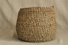 Load image into Gallery viewer, Tapered Seagrass Basket - Dia: 27cm, 38cm