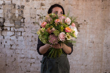 Load image into Gallery viewer, Apricot & Coral Posy
