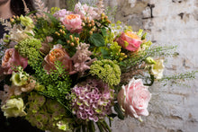 Load image into Gallery viewer, Apricot & Coral Posy