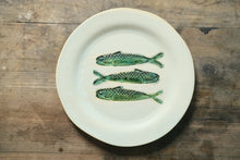 Load image into Gallery viewer, Fish Dinner Plate - Green
