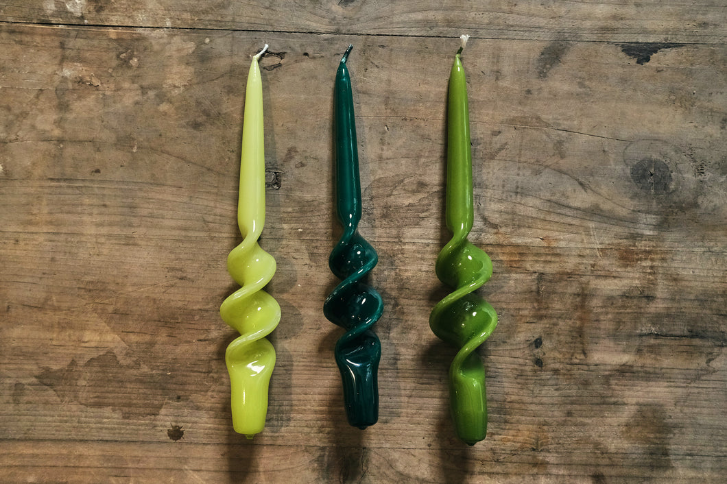 Set of 3 Twist Candles