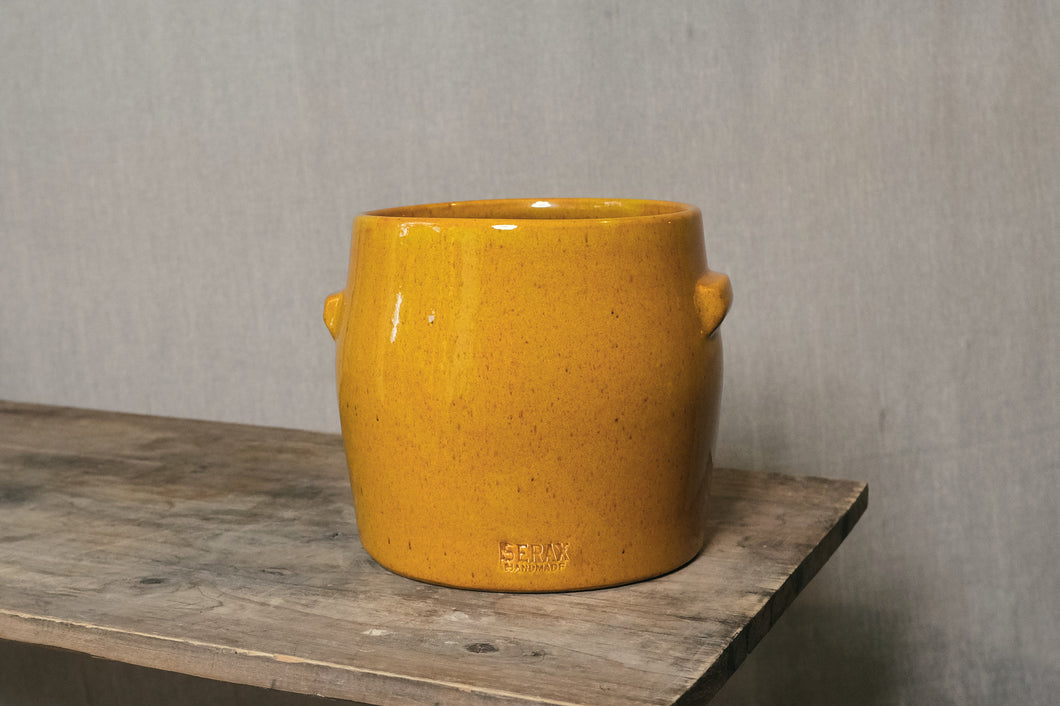 Confit Pot in Mustard - Dia: 22cm