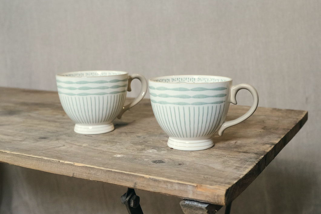 Striped Teacup