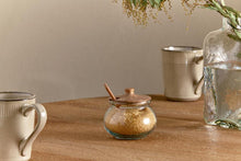 Load image into Gallery viewer, Mango Wood &amp; Glass Storage Jar

