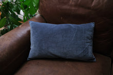 Load image into Gallery viewer, Blue Velvet Cushion
