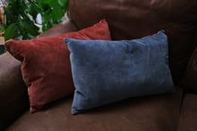 Load image into Gallery viewer, Blue Velvet Cushion
