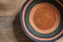 Load image into Gallery viewer, Seagrass Bowl - Rose, Navy and Green
