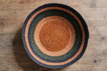 Load image into Gallery viewer, Seagrass Bowl - Rose, Navy and Green
