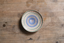 Load image into Gallery viewer, Green, Blue &amp; Peach Handmade Plates
