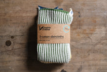 Load image into Gallery viewer, Reusable Ribbed Dishcloths - Green/Yellow/Blue
