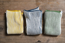 Load image into Gallery viewer, Reusable Ribbed Dishcloths - Green/Yellow/Blue
