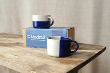 Load image into Gallery viewer, Handmade Mug - Set of 2 - Indigo Blue
