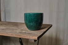 Load image into Gallery viewer, Emerald Green Glazed Pot - Dia: 11cm, 14cm, 16cm
