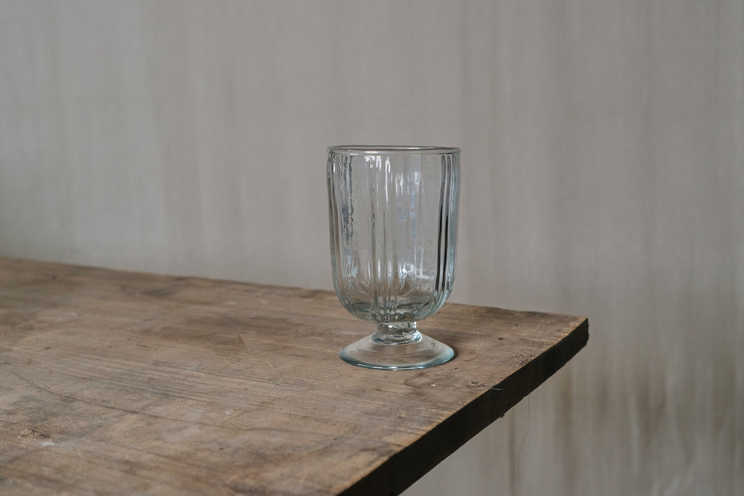 Ribbed Wine Glass