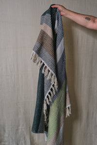 Cotton Striped Throw