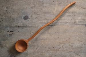 Wavy Teak Spoon