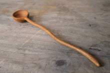 Load image into Gallery viewer, Wavy Teak Spoon
