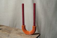 Load image into Gallery viewer, Burnt Orange Churros Candle Holder
