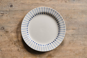 Navy Matchstick Dinnerware
