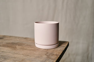 Matte Pot & Saucer Soft Pink