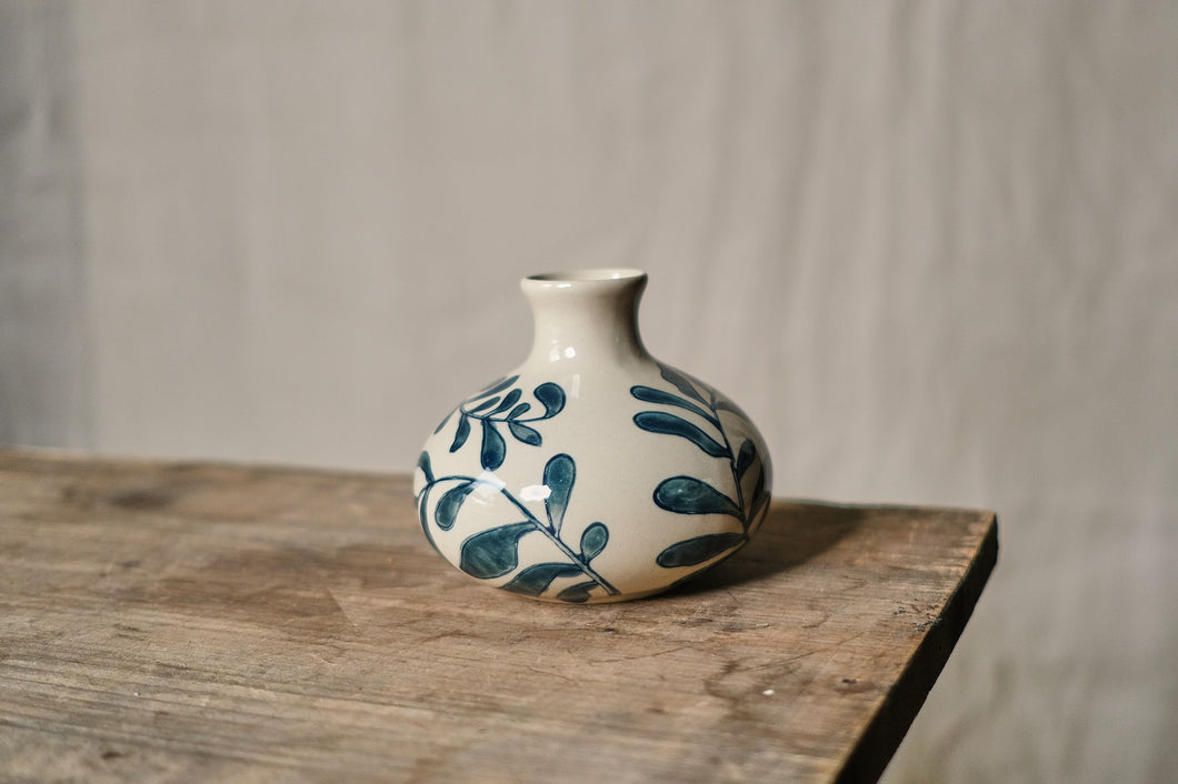 Plant Patterned Vases