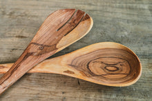 Load image into Gallery viewer, Walnut Wood Salad Servers
