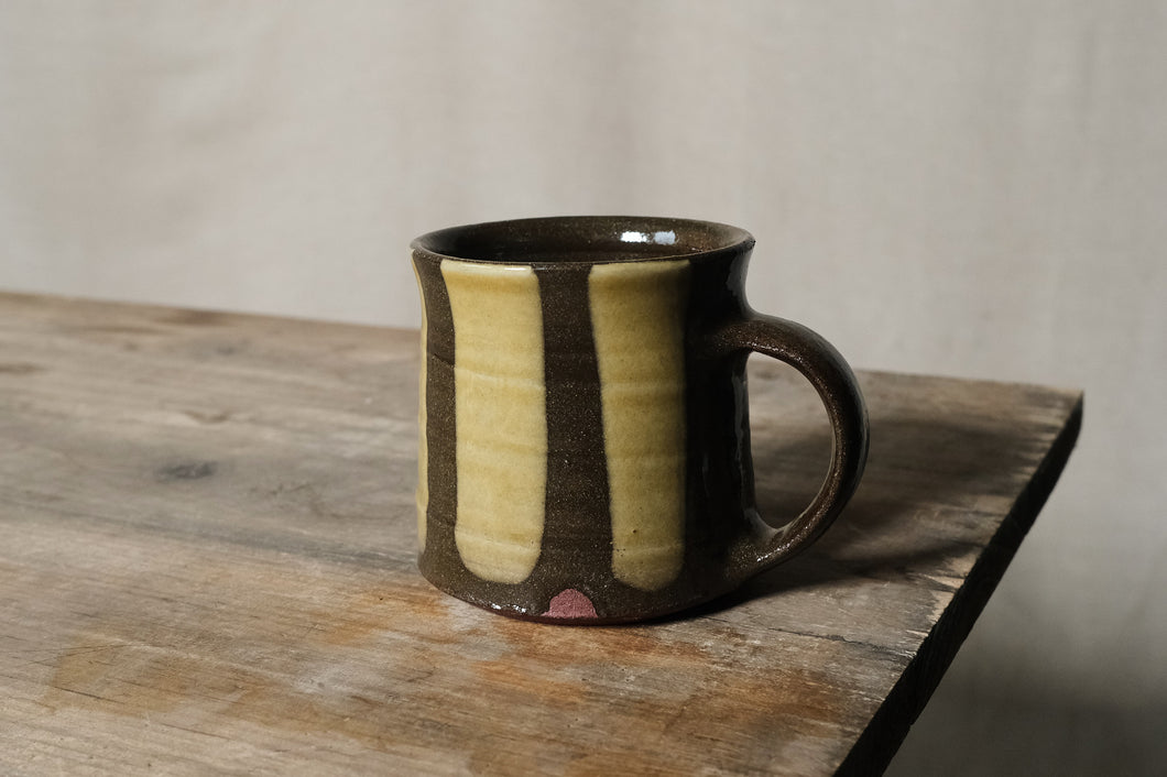 Earth Green Hand Thrown Mug