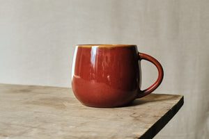 Rich Amber Oversized Mug