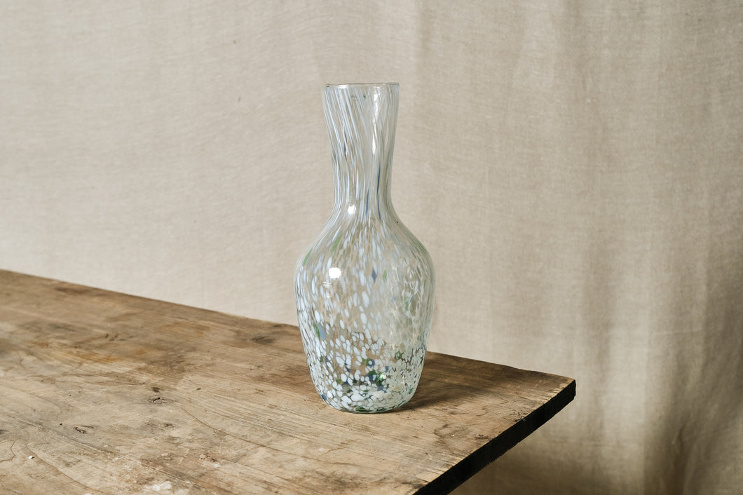 Speckled Glass Carafe